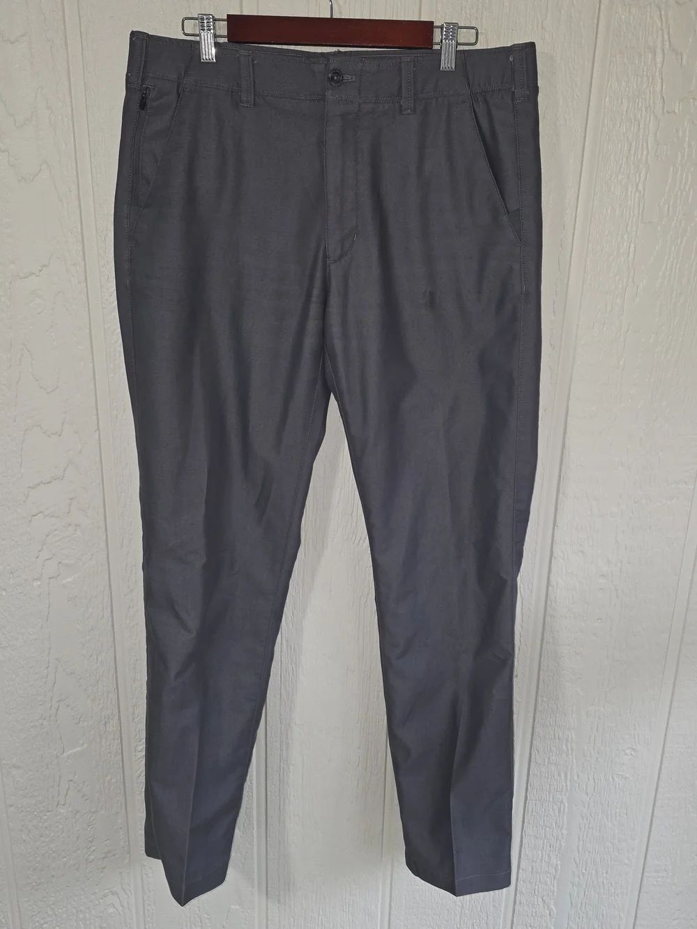 Eddie Bauer Men's Charcoal Gray Chinos, Size 36 X 36